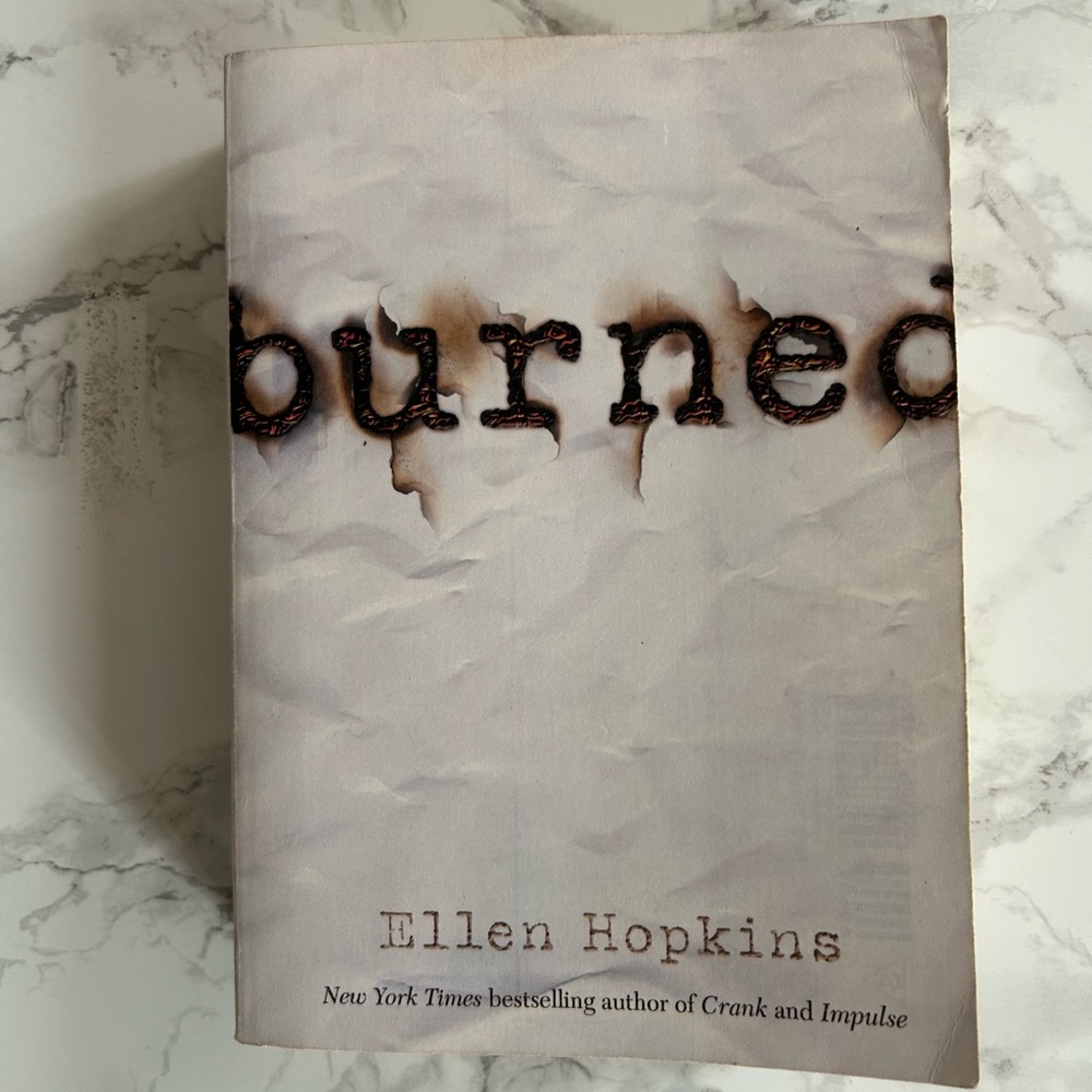 'Burned' Book by Ellen Hopkins